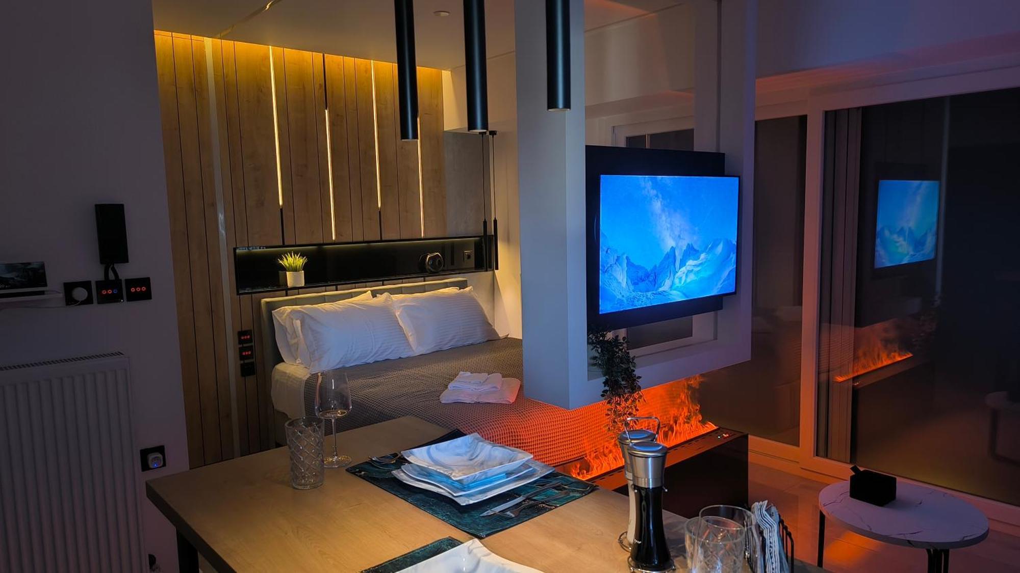 Larisa Absolute Suites, Sky View Smart Home Екстериор снимка