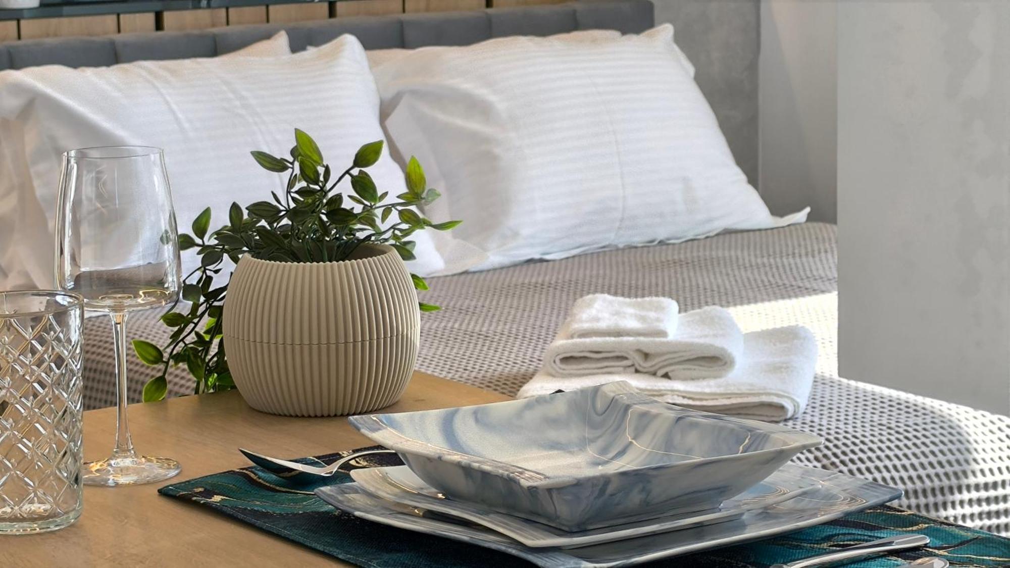 Larisa Absolute Suites, Sky View Smart Home Екстериор снимка