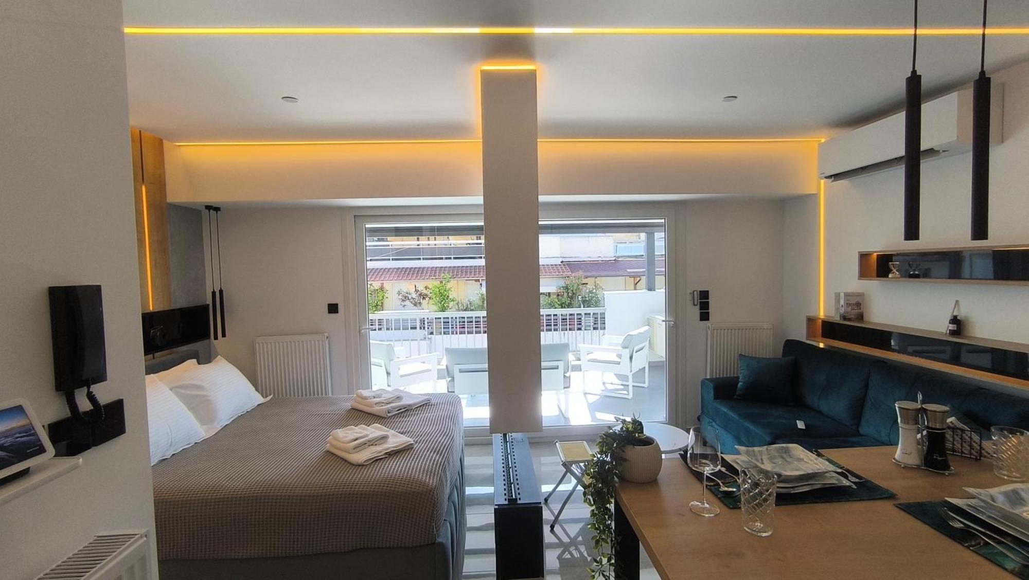 Larisa Absolute Suites, Sky View Smart Home Екстериор снимка