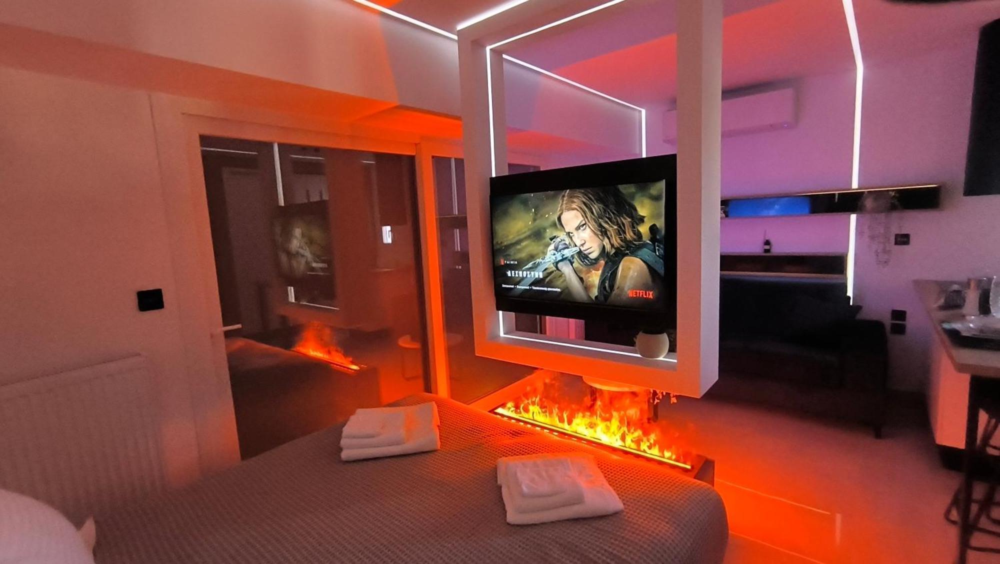 Larisa Absolute Suites, Sky View Smart Home Екстериор снимка
