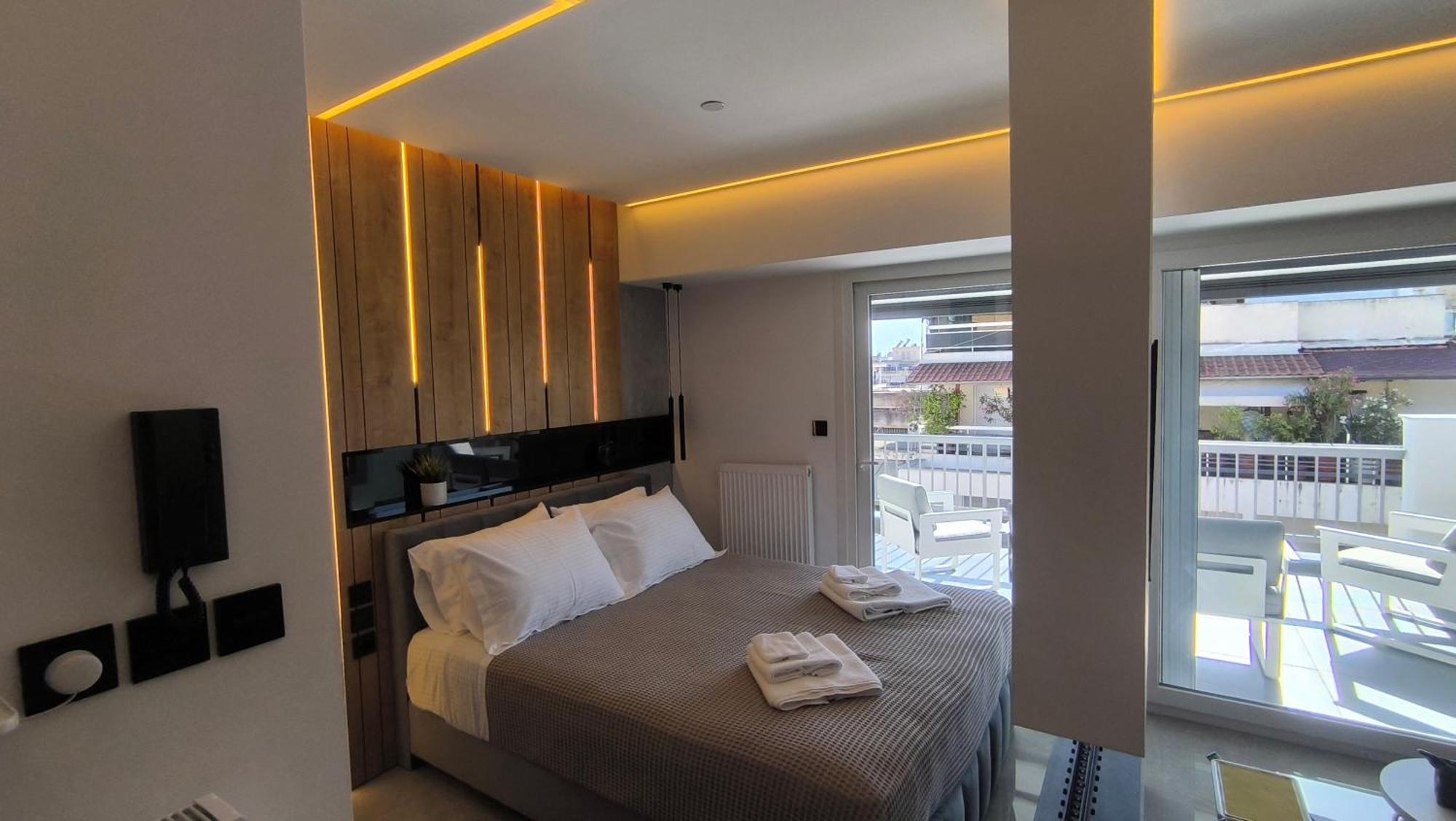 Larisa Absolute Suites, Sky View Smart Home Екстериор снимка